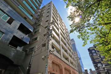 ライオンズシティ大森の外観（北側から）