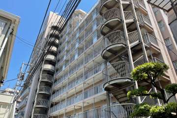 ソフトタウン大森の外観（南西側から）