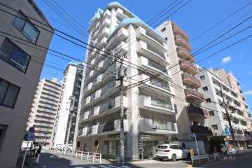 ヴィップ大森パークサイドマンションの外観(南西側から)