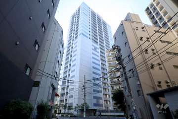 ウェリスシティ大森タワーの外観(北西側から)