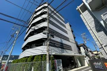 ステージファースト大森アジールコートの外観（南西側から）