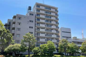 日神パレス平和島の外観（北東側から）