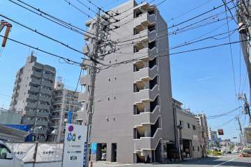 スモールシティハウス平和島の外観（南東側から）