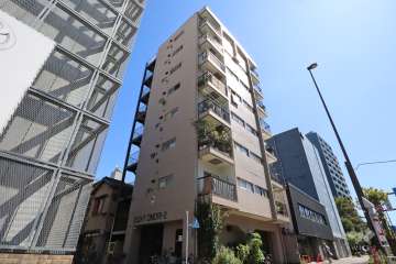 コーヅ第二エイト大森の外観（北西側から）