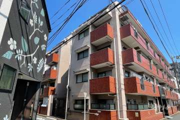 セザール大森本町の外観（北西側から）