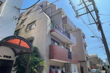 セザール大森本町の外観（北東側から）