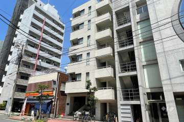 セブンスターハイツ大森本町の外観（南西側から）