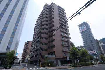 クリオ大森海岸壱番館の外観(北西側から)　　
