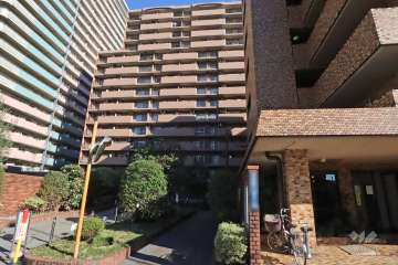 大森海岸パークハウスS棟の外観（西側から）