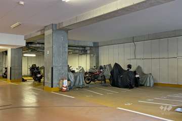 バイク置場