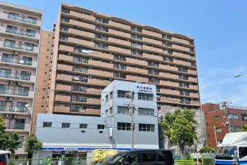 大森海岸パークハウスの外観（南西側から）