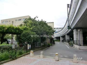 マンション北西側の様子
