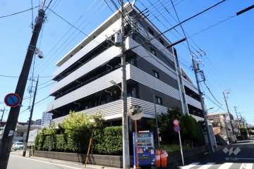 メイクスデザイン池上アジールコートの外観(南東側)