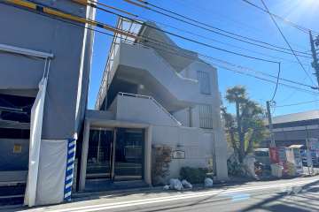 プレール池上の外観（北西側から）