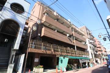 ライオンズマンション池上駅前通りの外観(南西側から)