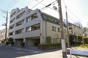 マイキャッスル池上ガーデンコートの外観（北東側から）