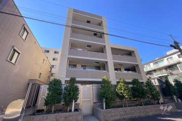 プレシス池上の外観（南東側から）