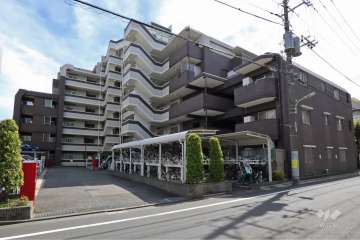 シーズガーデン池上の外観（北東側から）