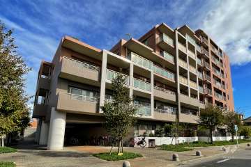 パークス池上の外観（北西側から）