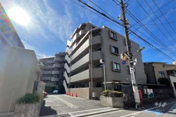 池上パークホームズの外観（北側から）