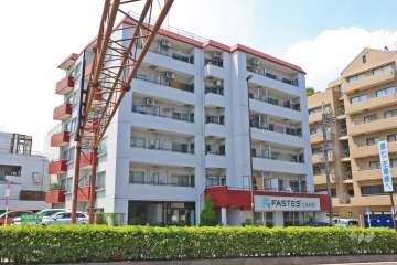 ジュネス馬込の外観(南東側から)