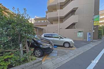 敷地内にあるコインパーキング