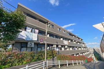 グリーンキャピタル中馬込の外観（南側から）