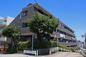 グリーンキャピタル中馬込の外観（南西側から）