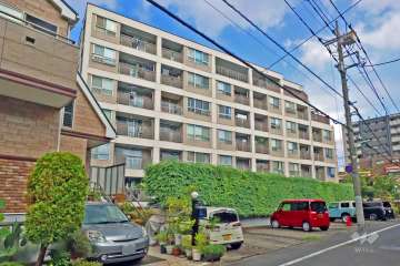 馬込第2コーポラスの外観(南東側から)