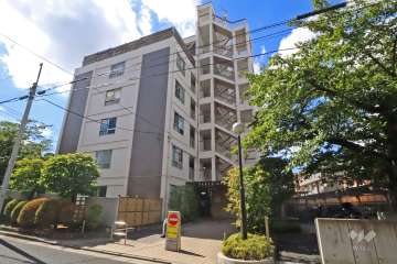 馬込第2コーポラスの外観(北西側から)