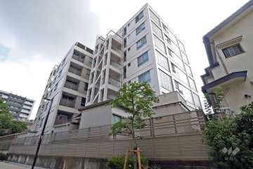 馬込第2コーポラスの外観(南西側から)