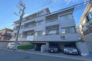 コスモプレイス中馬込の外観（北東側から）