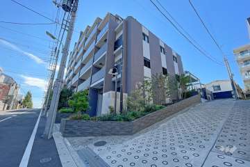 エクセレントシティ馬込ヒルズの外観（北東側から）