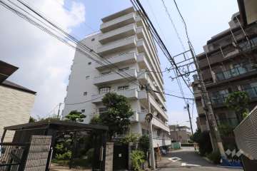 馬込マンションの外観（南西側から）