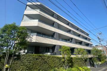 アールブラン馬込の外観（南西側から）