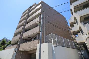 プライムコート中馬込山の手台の外観（南東側から）