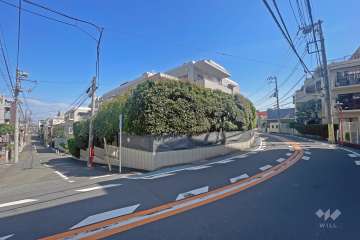 長原パークハウスの外観（北西側から）
