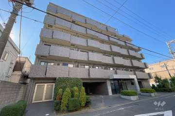 ルーブル西馬込弐番館の外観（南東側から）