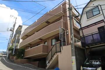 マイキャッスル西馬込の外観(北西側)