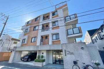 ロセット西馬込の外観（北側から）　