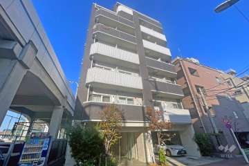 ライジングプレイス蒲田南の外観（南西側から）