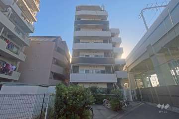 ライジングプレイス蒲田南の外観（北東側から）