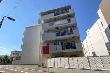 NICハイム仲六郷の外観（東側から）