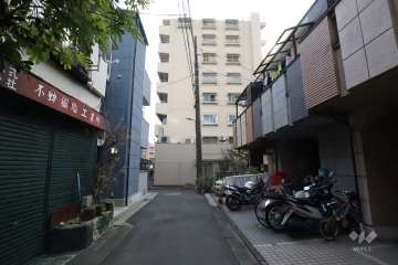 ビレッタ仲六郷の外観（北側から）