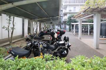 バイク置場