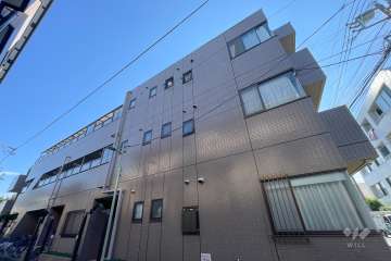 フィエスタ仲六郷の外観（北西側から）