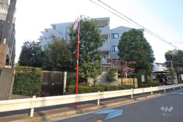 グランドメゾン多摩川の外観（北東側から）