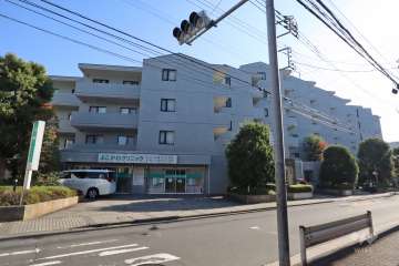 グランドメゾン多摩川の外観（北西側から）