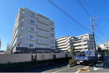 クレッセント東京サウスの外観（北東側から）