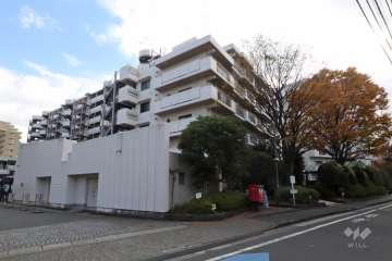 ルネ蒲田ガーデンステイツの外観(北西側から)　